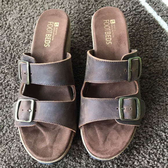 White Mountain Shoes - Wedged heel sandals